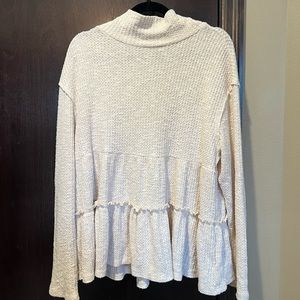 Eri + Ali L Cream Top